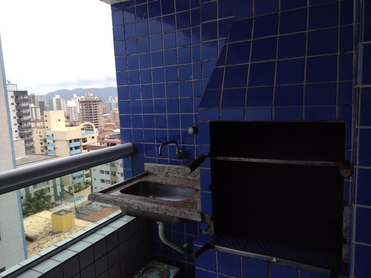 Belo Apartamento Com Vistas Para O Mar - Pe Na Areia - Churrasqueira Na Varanda Прая-Гранди Экстерьер фото