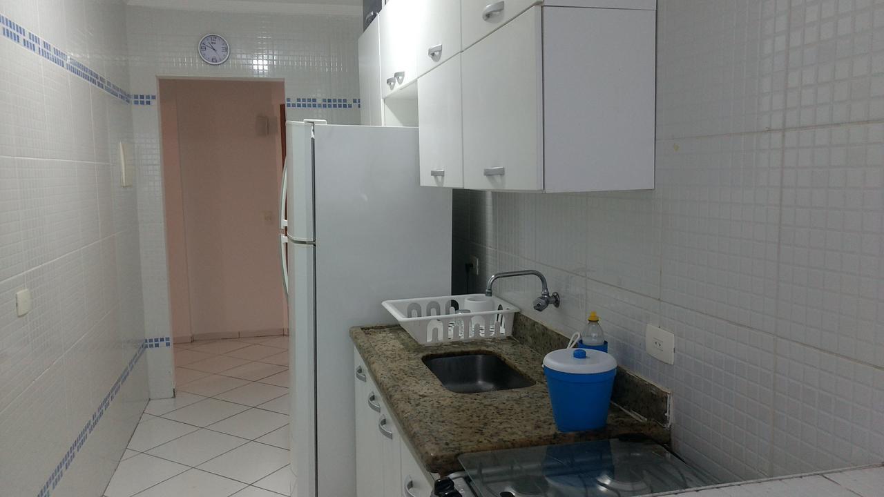 Belo Apartamento Com Vistas Para O Mar - Pe Na Areia - Churrasqueira Na Varanda Прая-Гранди Экстерьер фото